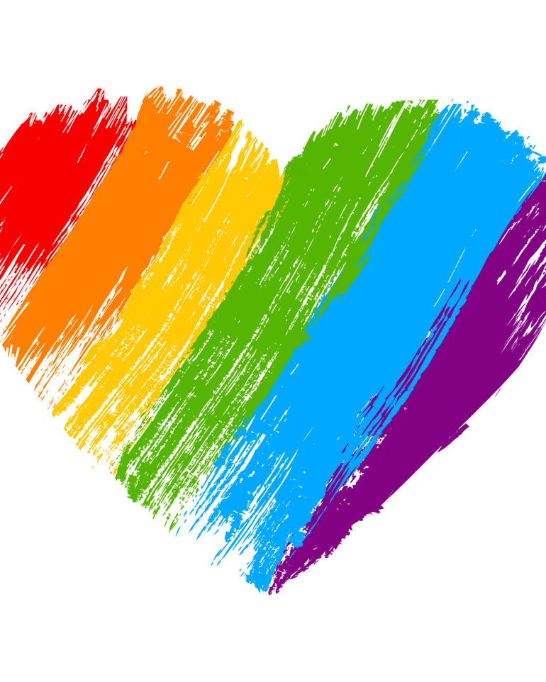 Bakgrunn mønster hjerte pride