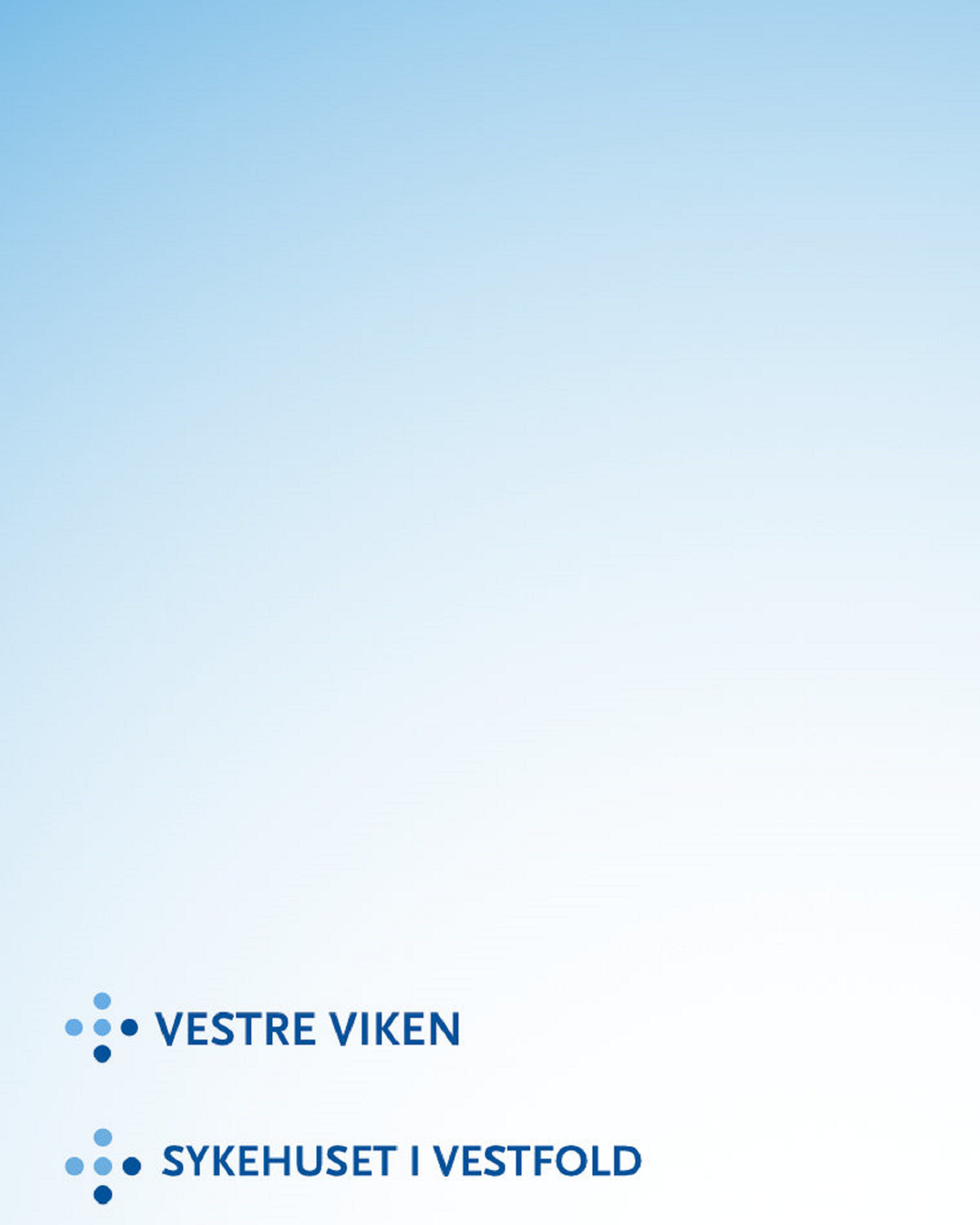 En blå skjerm med hvit tekst